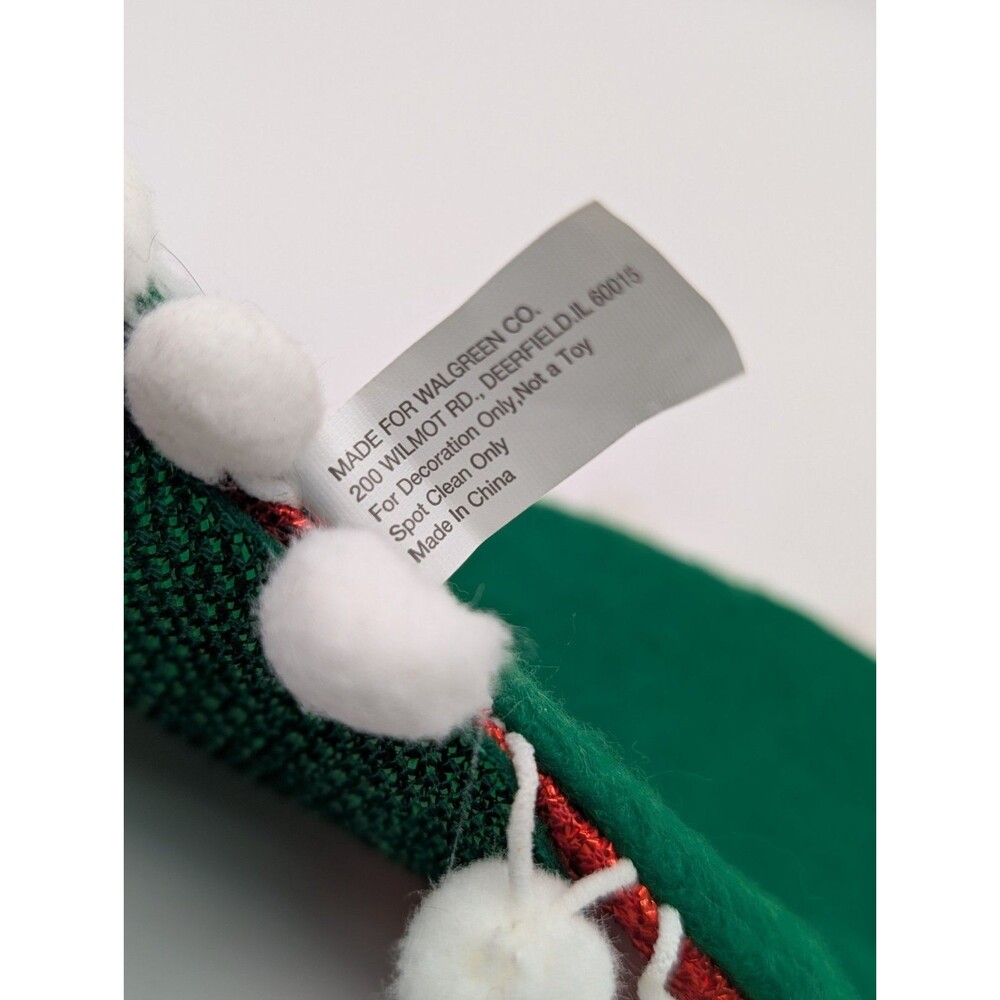 Men’s Christmas Sparkly Neck Tie 16” Party Gag Gift NWT** Green Elf Suit Decor - Picture 7 of 9